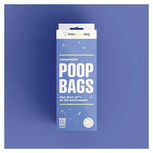 Dog Poop Bags And Holders: Little Green Dog Compostable Poop Bags 120 Pack