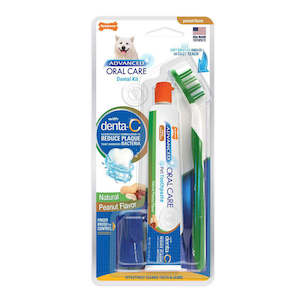 Dog Health: Advanced Oral Care Natural Dog Dental Kit | Nylabone