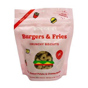Treats Dog Nz: Burgers & Fries Crunchy Biscuits | Bocce's Bakery Dog Treats