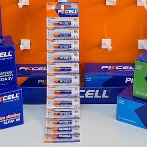 Battery: AAA x 12 PKCELL