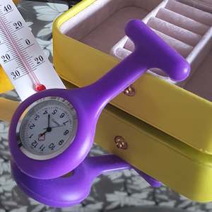 Nurse Watch Silicon  Purple