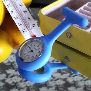 Nurse Watch Silicon  Blue