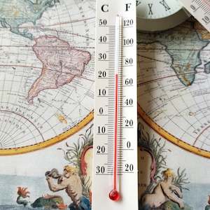 Temperature Guage Glass 120mm