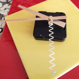 Clock Movements For Craft School Hobby: Anti Clockwise Clock Movement and Hands