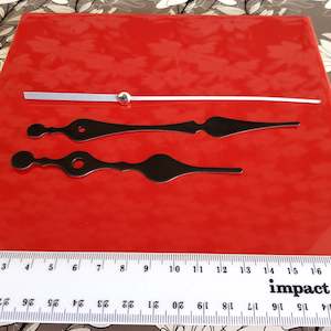 Clock Hands Black 120mm