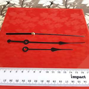 Clock Hands Black 120mm