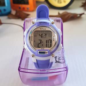 New Arrivals: Young Adult Sports Watch Xinjia 5ATM TD24 asst colours