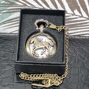 Pocket Watch Fob Watch TF Horse