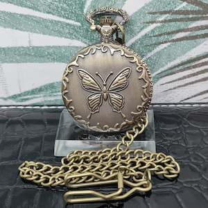 Pocket Watch Fob Watch TF Butterfly