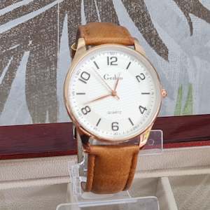 Gents everyday watches asst 5 strap colour options