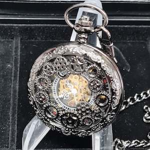 Pocket Watches Mechanical Watches: Pocket Watch steampunk design TW129