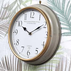 Clocks Wall Designer Style: Clock Wall Metal TC18
