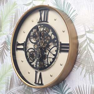 Clocks Wall Designer Style: Clock Wall Large Stylish Motion 60cm TC21