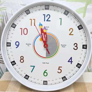 Clocks Wall Designer Style: Clocks Time Teacher 300mm