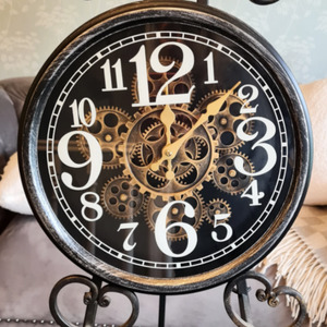 Clocks Wall Designer Style: Clock Metal  Wall Motion 400mm TC55