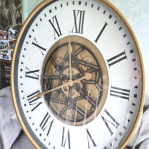 Clock Metal  Wall Motion 600mm TC53