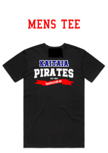 Kaitaia Pirates Collection: Kaitaia Pirates Mens Tees