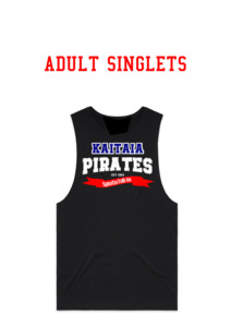 Kaitaia Pirates Collection: Adult Sleeveless Tank top / Singlet