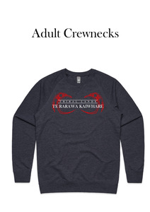 Te Rarawa Kaiwhare: Te Rarawa Kaiwhare Crew Necks