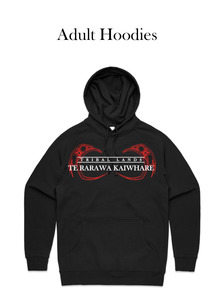 Te Rarawa Kaiwhare: Te Rarawa Unisex Hoodies - NO MARAE NAME ON BACK