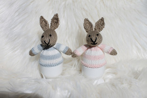 Mr & Mrs Rabbit Egg Cosies Mysite