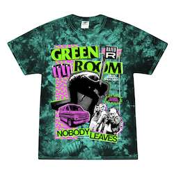 Tees: Green Room Teal Tie Dye