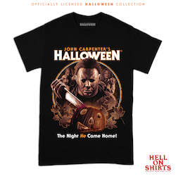 Tees: HalLoween He Came Home Tee Size S
