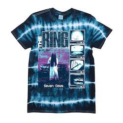 Tees: The Ring Teal Tie Dye Tee Size S