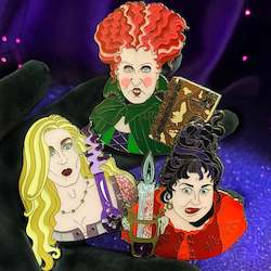 Pins: Hocus Pocus Enamel Pin Set