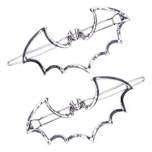 Accessories: Bat Outline Hairclips