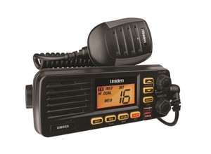 VHF Radios: Uniden UM355, 25W Fixed Mount VHF Radio, Black