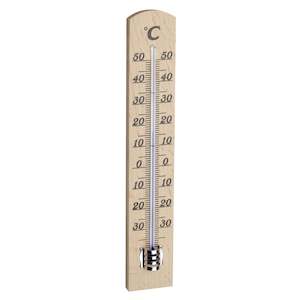 TFA Indoor Thermometer Wooden