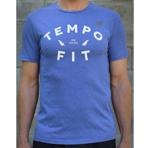 TempoFit Tee – Men’s (Blue) – TempoFit