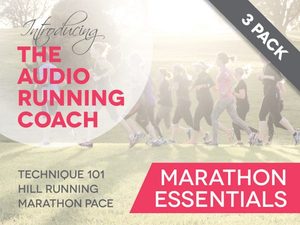 Products: Audio Coach: Marathon Essentials – 3 Pack – TempoFit