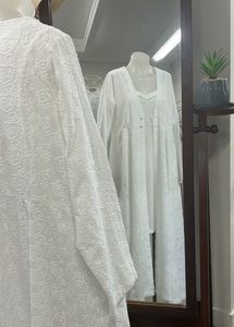 Products: Arabella Textured Cotton Robe - Temptations Lingerie & Swimwear