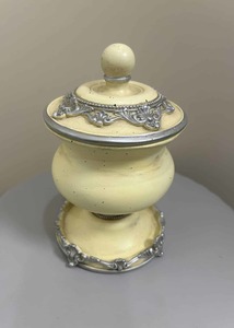 Products: Antiqued Cream Trinket Box - Temptations Lingerie & Swimwear