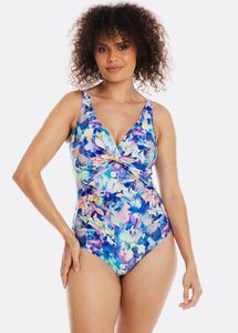 Acadia Twist Front 1pce - Temptations Lingerie & Swimwear