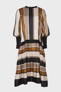 Trelise Cooper Cooper Curate: Line Time Dress | Licorice Stripe