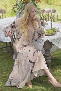 Talk Of The Gown Dress | Blush Floral