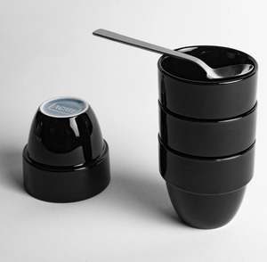 Acme: ACME | Taster Cup Tall Penguin Black | Kōkako Base