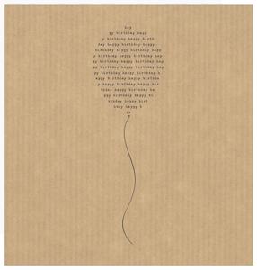 Cards: Happy Birthday - Balloon Text