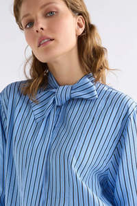 Elk: Elk - Hedi Shirt | Chambray  Stripe