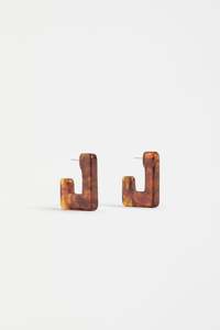 Elk: Elk | Spari Hoop Earring | Tortoiseshell
