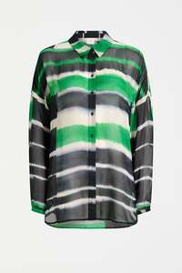 Elk: Elk | Eir Sheer Shirt | Saillte Print