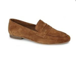 Suede Loafers | Tan