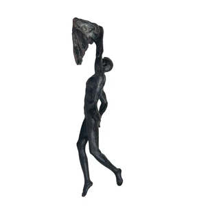 Wall Art: Rock Hanging Man