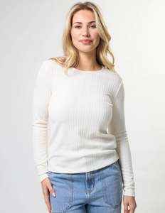 Sale: Stella + Gemma Everlay Top | Milk