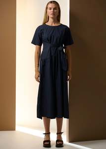 Sale: Pol | Milos Tie Dress | Ink