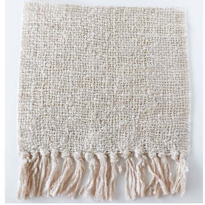 Sadie Throw - Cream