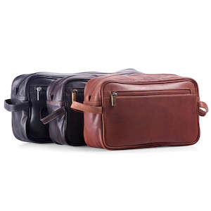 Leather Toiletry Bag